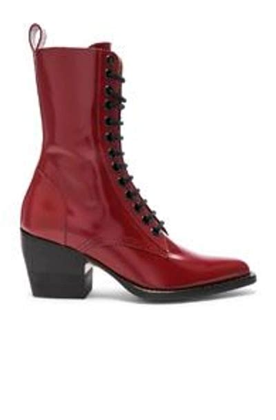 chloe rylee buckle boots|chloe rylee boots red sale.